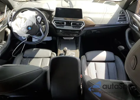 2022 BMW X3 xDrive30I z USA, uszkodzony, nr VIN 5UX53DP02N9M29832